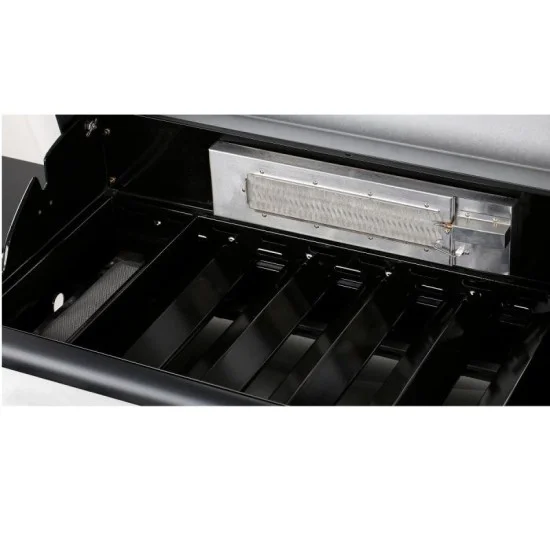 Orca Gas Grill 6 Burner + 1 Infrared Burner + 1 Side Burner - Black